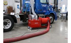 Monoxivent - Portable Fume Eliminator with Fan & Hose Reel