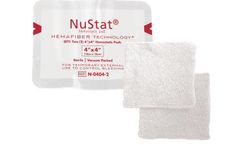 NuStat - 4"X4" Hemostatic Pad (2-Pack) Bundle