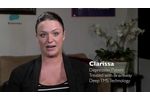 Female Depression Patient Treated by Brainsway Deep TMS Technology - Video