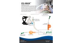 O2-MAX - Disposable CPAP Device Brochure