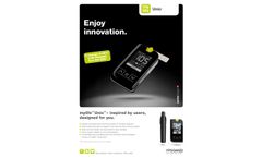 mylife - Model Unio - Blood Glucose Meter Brochure