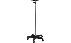 HIdEMAR - Model H1064 - I.V. Poles With 2 Hooks · Nylon Base