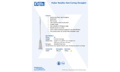 Huber Needles Non-Coring (Right Angle) Brochure