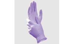 Frutti Treasure - Lila Soft Nitrile Powder Free Textured Exam Gloves