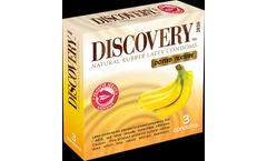 Discovery Dotted Condom (Banana)