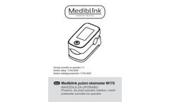 Mediblink Pulse - Model M170 - Oksimeter - Brochure