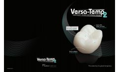 VersaTemp - Temporary Crown and Bridge Resin - Brochure