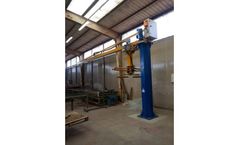 ISVE - Model M250 - PBM 5/200 - P 3/200 - P 8/200 - Vacuum Handlers by Suction Cups