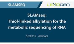 TECHNOLOGY INTRO: SLAMseq: Thiol-linked alkylation for the metabolic sequencing of RNA - Video