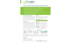 SLAMseq - High-Throughput Metabolic Sequencing of RNA - Brochure