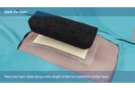 Application Animation Medela NPWT Dressing CSI Foam - Video