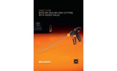 ERGO 315R Reusable Instrument for Bipolar Sealing and Cutting Brochure