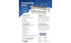 MAC Medical - Processing Sinks - Brochure