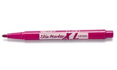 Viscot - Model Mini Red XL - Prep Resistant Ink Skin Marker - Gentian Violet Free