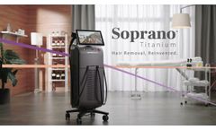 Soprano Titanium Hair Removal Machine - Video