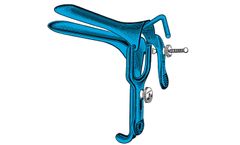 Sklar Blue - Model 91-5159 - Graves Vaginal Speculum