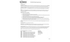 Kolorz ClearShield - Varnish Seals - Brochure