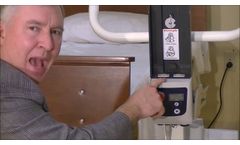 Bestcare BestLift PL400E Electric Patient Lift Performance Control System Installation - Video