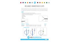 EN10400.16 Hemostasis Clip Reliance Datasheet