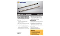In-Situ - Model Aqua TROLL 100 - Water Level Data Logger -Brochure