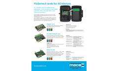 FloSeries3 Cards for XCi Devices - Flyer