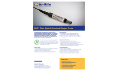 RDO Titan Optical Dissolved Oxygen Probe - Specifications