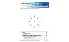 Banner MultiHop Wireless Radio Network - Instruction Sheet