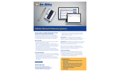 Cellular Network Telemetry Systems - Specification Sheet