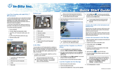 Low-Flow Sampling with SMARTROLL MP Instrument - Quick Start Guide