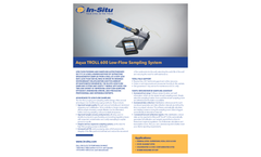 Aqua TROLL 600 Low-Flow Sampling System - Specifications