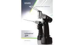 De-Soutter - Model MBQ-707 Series - Pneumatic Orthodrive Lite System - Brochure