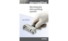 De-Soutter - Model GD Series - Dermatome Skin Grafting System - Brochure