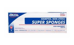Dukal - Model 2334 - Super Sponges Medium 32-Ply, Non-Sterile 100/BG, 6 BG/CS