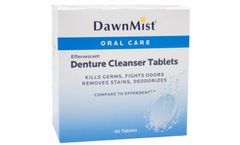 Dukal - Model 40/BX, 24 BX/CS - Denture Tablets 40 Count