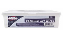 Dukal - Model 64/TUB, 8 TUB/CS - Adult Premium Wet Wipes 9 x 13 Inch