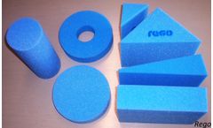Rego - Positioning Aids Made of Foam, Blue