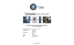 Generation One 3Phase Solar Pump Controller Installation Manual