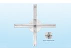 Quart - Cross Shaped radiopaque X-Ray Ruler