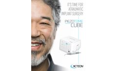 Piezotome - Model CUBE - Bone Grafting Equipment - Brochure