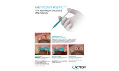 Hemostasyl - Aluminum Chloride Viscous Gel - Brochure