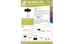 Pulsonic Alizia - Model 178 - Anemometer - Brochure
