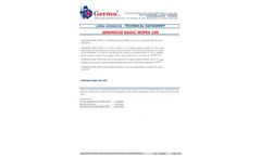 PVS - Model TOW100 - Alcohol-Based Disinfectant Multi-Purpose Wipes - Datasheet