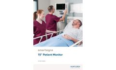 Smartsigns Compact - Model 1500 - 15" Patient Monitor - Brochure