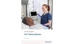 Smartsigns Compact - Model 1200 - 12" Patient Monitor - Brochure