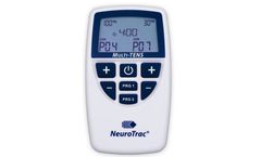 NeuroTrac MultiTENS - Model TENS -C6V350 - Digital Dual Channel Device for Pain Relief and Muscles Rehabilitation