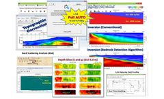ParkSEIS - Version 3.0 - Software for AUTO for 2D Velocity (Vs) Cross Section