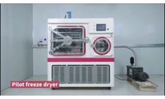 Pilot Freeze Dryer - Pharmaceutical Lyophilizer - Video