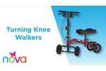 Turning Knee Walker - Features & How To Assemble - Video