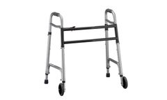 NOVA - Model 4095DW5 - Heavy Duty Folding Walker 5 inch Wheels
