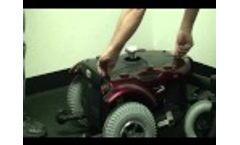 Merits Health Products - P313 Cypress Powerchair Product Demo - Video